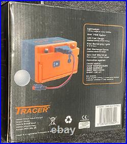 12V/24Ah TRACER Lithium Lightweight LiFePO4 Golf trolley battery (36 hole)