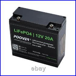 12v 20Ah 35Ah 100Ah Lithium Iron Phosphate Lifepo4 Batteries for Golf TROLLEY