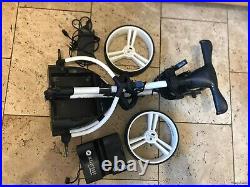 2015 Motocaddy S3 Electric Golf Trolley, Lithium charger & charger, decent