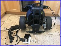 2017 Motocaddy M1 Pro Electric Golf Trolley, 18 Hole Lithium Battery, very good