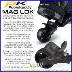 2024 New POWAKADDY FX1 Electric Trolley Lithium Battery PGA Seller