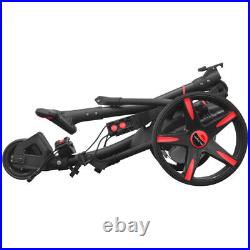 Ben Sayers 18 Hole Lithium Electric Golf Trolley Black / Red +free Gift Pack