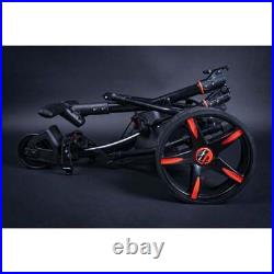 Ben Sayers Electric Golf Trolley Black/Red Lithium Battery (18 Hole) NEW! 2023