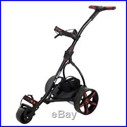 Ben Sayers Electric Golf Trolley +lithium Battery +£100 Free Gifts -black / Red