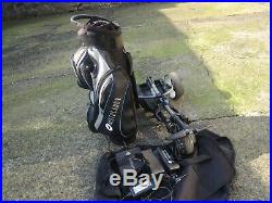 Clean, Used MOTOCADDY S3 Pro Trolley & Bag, Lithium & Standard Batteries