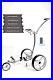Electric Golf Trolley Lithium Battery, Stainless Steel, Speed SE Deluxe, Remote