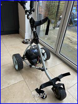 Electric golf trolley Grasshopper With Lithium Battery Good Condition