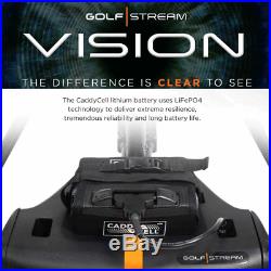 Golf Stream Vision Electric Golf Trolley +free Travel Cover -all Battery Options