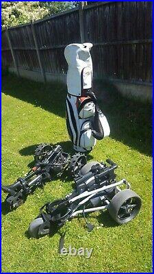 Golf Trolley Pair with Lithium 27 Hole battery + Carry bag