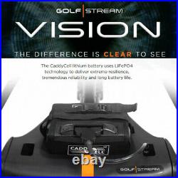 Golfstream Vision Electric Golf Trolley +18 Hole Lithium Battery & Charger