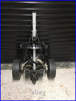 Hillbilly electric golf trolley + lithium battery & charger + callaway cart bag