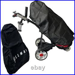 Hillman Lithium Caddie Silver Electric Golf Trolley