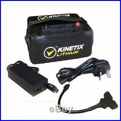 Lithium Golf Battery 36 Hole, 22AH with T-Bar & Charger for MOTOCADDY Trolleys