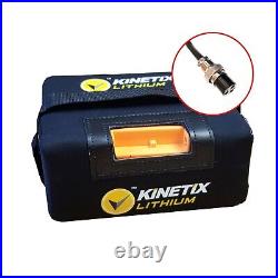 Lithium Golf Trolley Battery, 12v 16ah (18 hole) with Prorider 3 pin connector