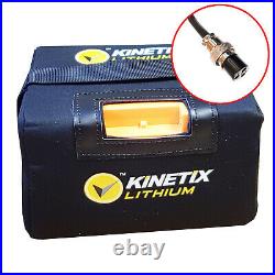 Lithium Golf Trolley Battery, 12v 18ah (27 hole) with Prorider 3 pin connector