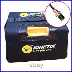 Lithium Golf Trolley Battery, 12v 22ah (36 hole) with Prorider 3 pin connector