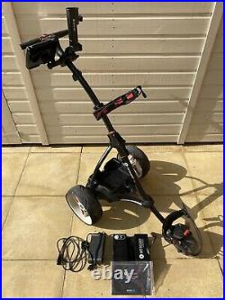 MOTOCADDY S1 ELECTRIC GOLF TROLLEY with 18-HOLE LITHIUM BATTERY & CHARGER
