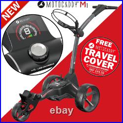 Motocaddy 2021 M1 Electric Golf Trolley +36 Hole Lithium Battery +free Gifts