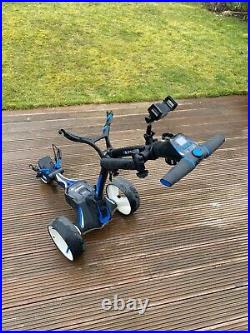 Motocaddy Electric Golf Trolley, Black/Blue, M5 Connect, Lithium Battery