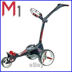 Motocaddy M1 18 Hole Lithium Battery Electric Trolley + FREE Accessory Station