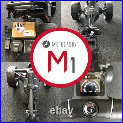 Motocaddy M1 (2021) Electric Golf Trolley Graphite 18 Hole Lithium (USED ONCE)