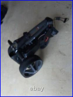 Motocaddy M1 Black & Red Electric Golf Club Trolley Cart 18 Hole Lithium Battery