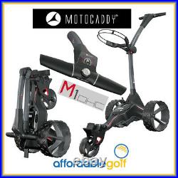 Motocaddy M1 DHC Electric Golf Trolley 18 & 36 Hole Lithium Battery