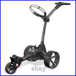 Motocaddy M1 DHC Electric Golf Trolley with 18 Hole Lithium Battery Grey