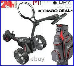 Motocaddy M1 Dhc 2023 New Electric Golf Trolley Lithium & Dry Series Cart Bag