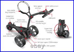 Motocaddy M1 Electric Golf Trolley Ultra Lithium (36 Hole) NEW! 2024