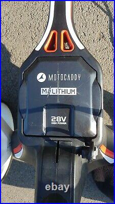 Motocaddy M1 Electric Golf trolley With Lithium Battery And Lots Of Extras