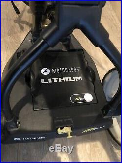 Motocaddy M1 Pro Electric Golf Trolley 18 Hole Lithium Battery Usb Charger +more
