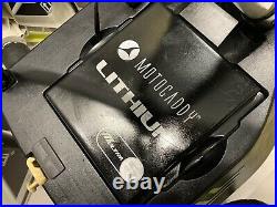 Motocaddy M1 Pro Electric Golf Trolley 36 Hole Lithium Travel Bag & Umbrella Hol