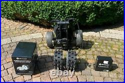 Motocaddy M1 Pro Electric Trolley Black, Extended Lithium Battery, Winter Wheels