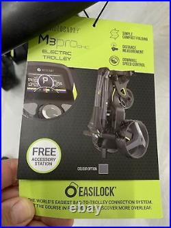 Motocaddy M3 PRO DHC Electric Lithium Golf Trolley Inc FREE accessory Pack