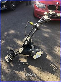 Motocaddy M3 Pro Electric Golf Trolley with 36 Hole Lithium Battery. Serviced