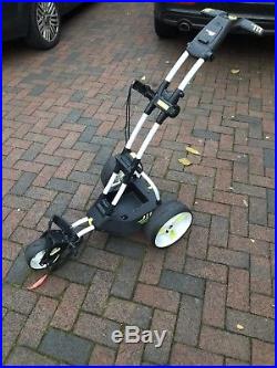 Motocaddy M3 Pro Electric Golf Trolley with 36 Hole Lithium Battery. Very Good
