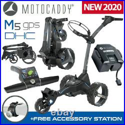 Motocaddy M5 GPS DHC Electric Golf Trolley 36 Hole Ultra Lithium NEW! 2020