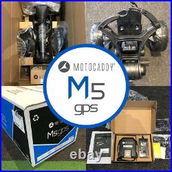 Motocaddy M5 GPS Electric Golf Trolley Ultra Lithium (EX-DISPLAY) NEW! 2021
