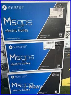 Motocaddy M5 GPS Trolley / 18 Hole Lithium / New In Box