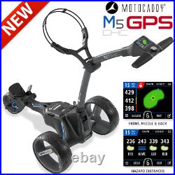 Motocaddy M5 Gps Dhc 18 Hole Lithium Electric Golf Trolley +free Gift / New 2020