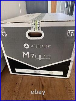 Motocaddy M7 GPS Remote Electric Golf Trolley Ultra Lithium Battery