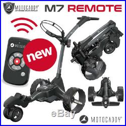 Motocaddy M7 Remote Electric Golf Trolley Extended Lithium Battery NEW! 2020