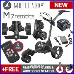 Motocaddy M7 Remote Electric Golf Trolley Ultra Lithium Battery NEW! 2024