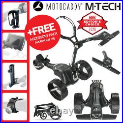 Motocaddy M-TECH Electric Golf Trolley Ultra Lithium +FREE ACCESSORY PACK
