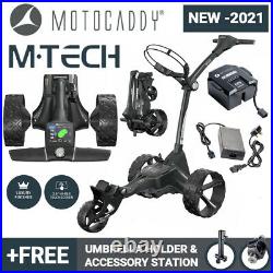 Motocaddy M-TECH GPS Electric Golf Trolley Ultra Lithium 36+ Hole NEW! 2021
