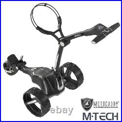 Motocaddy M-tech Extended Lithium Golf Trolley +free £49.99 Accessory Pack