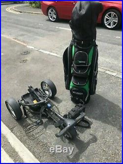 Motocaddy S1 Digital Golf Trolley With Lithium Lite Power Battery PLUS cart bag
