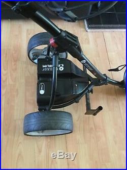 Motocaddy S1 Electric Folding Golf Trolley 18 hole Lithium Battery Seat Umbrella