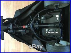 Motocaddy S1 Electric Folding Golf Trolley 18 hole Lithium Battery Seat Umbrella